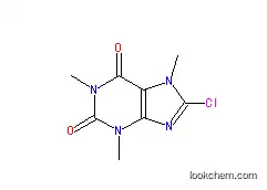 Molecular Structure of 4921-53-3 (8-chloro-1,3,9-trimethyl-3,9-dihydro-1H-purine-2,6-dione)